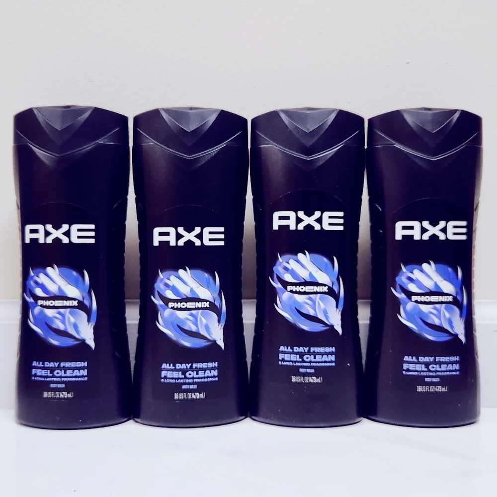 AXE Phoenix Body Wash Crushed Mint & Rosemary Bundle